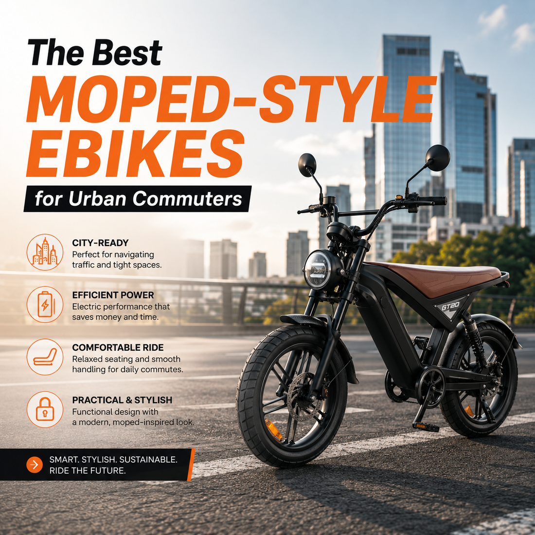 The Best Moped-Style Ebikes for Urban Commuters