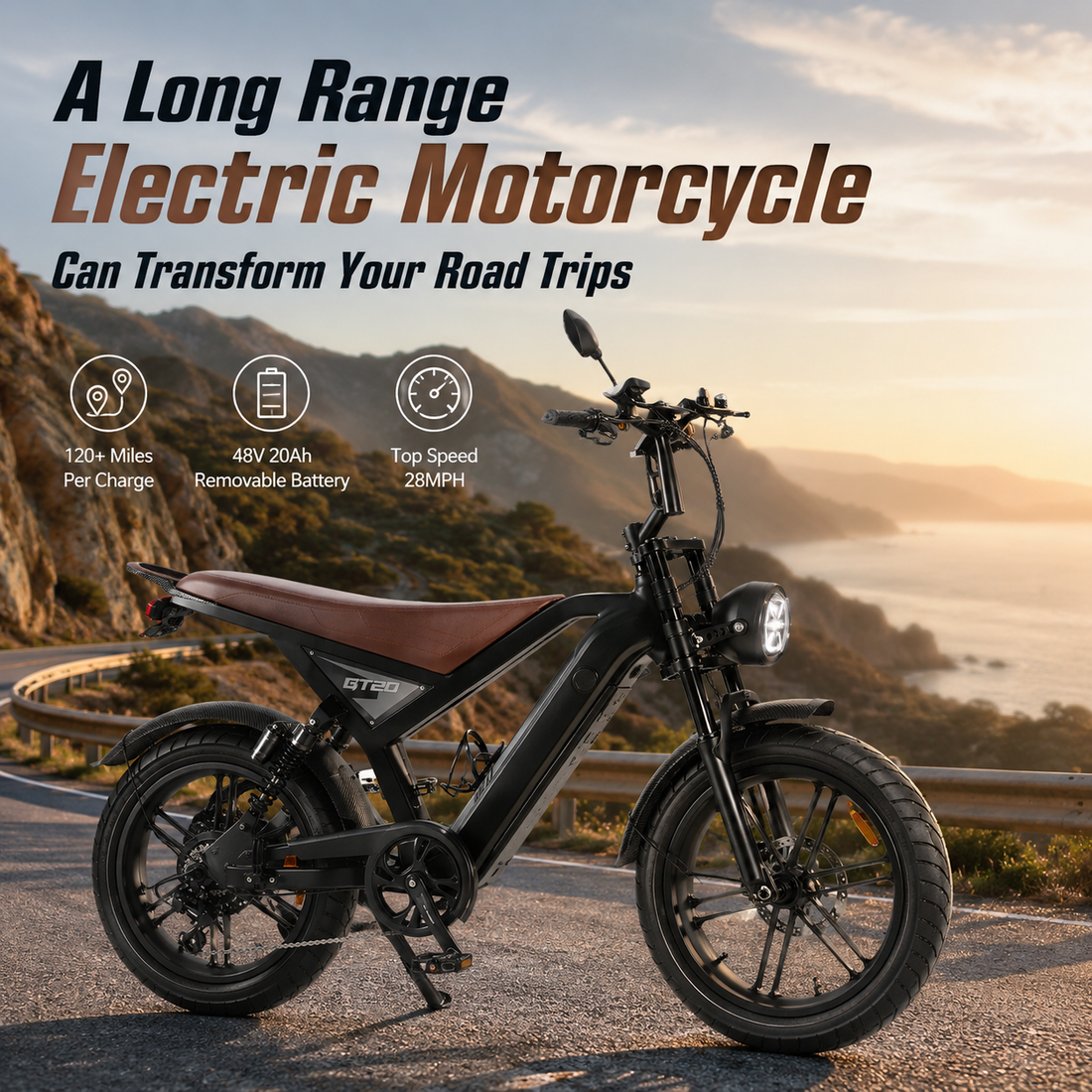 A Long Range Electric Motorcycle Can Transform Your Road Trips