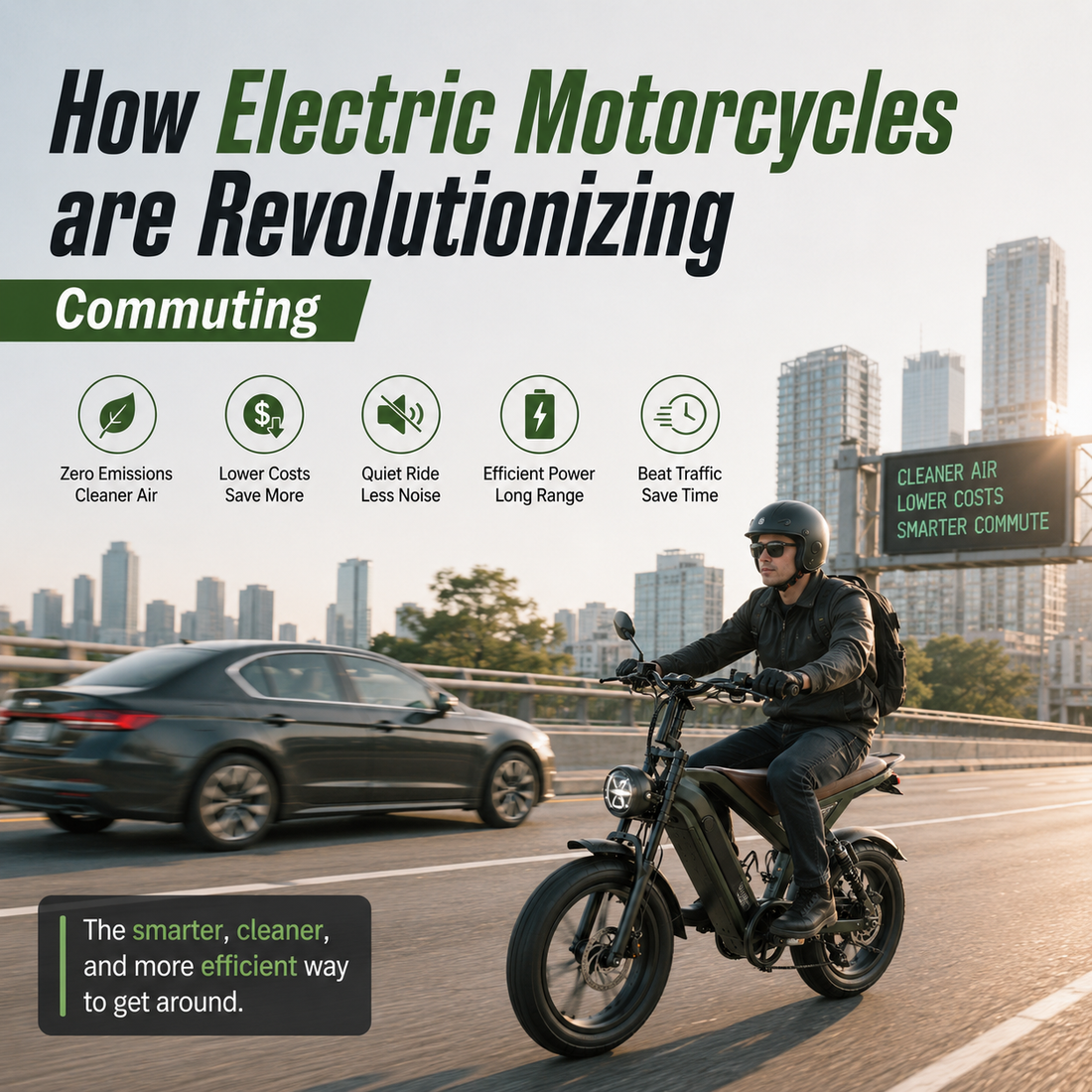 How Electric Motorcycles are Revolutionizing Commuting