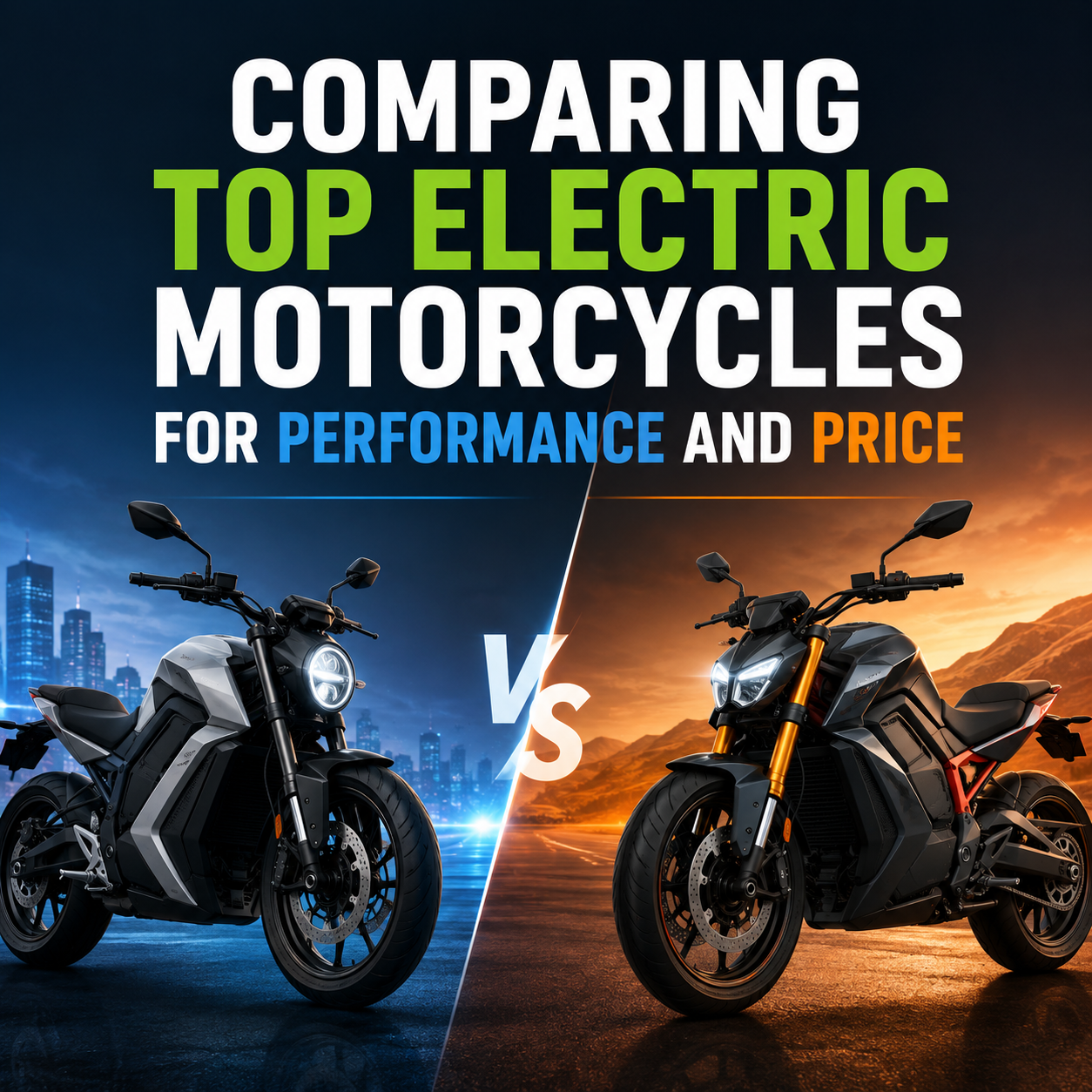 Comparing Top Electric Motorcycles for Performance and Price GEBIKEGlobal Europe