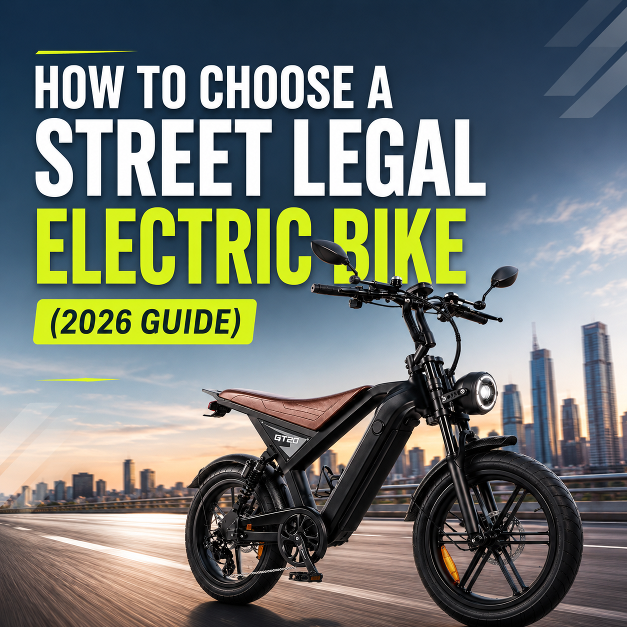 How to Choose a Street Legal Electric Bike for Your Needs (2026 Guide) | GEBIKE GEBIKEGlobal Europe