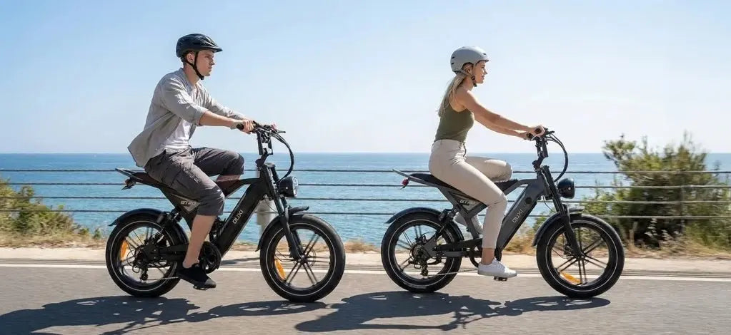 GT20 Unleashed: The Ultimate Fat Tire Electric Moped for Urban Explorers and Off-Road Rebellions - GEBIKE