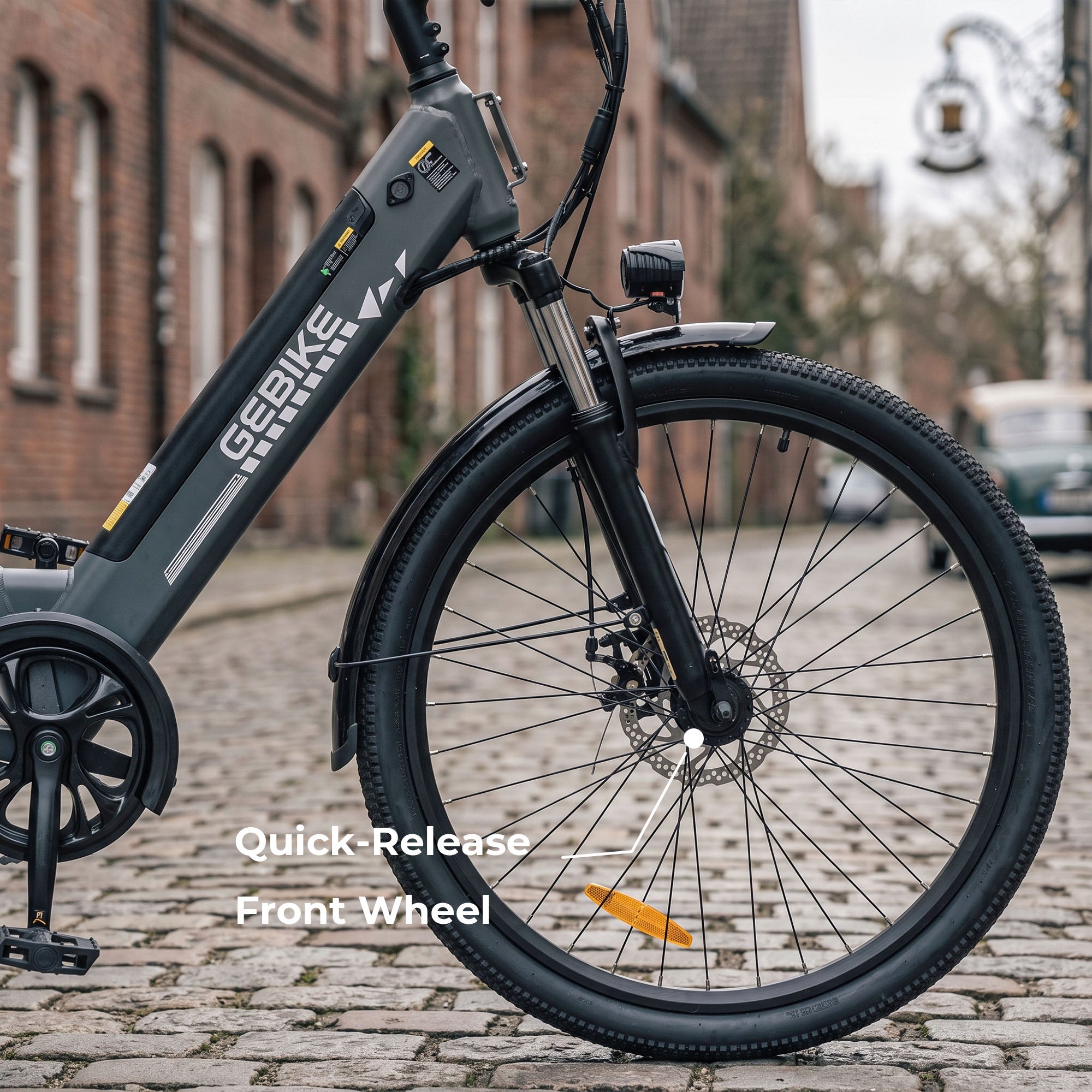 GEBIKEGLOBAL Gcity G03 Trekking Electric Bike 36V 13Ah 89km Range