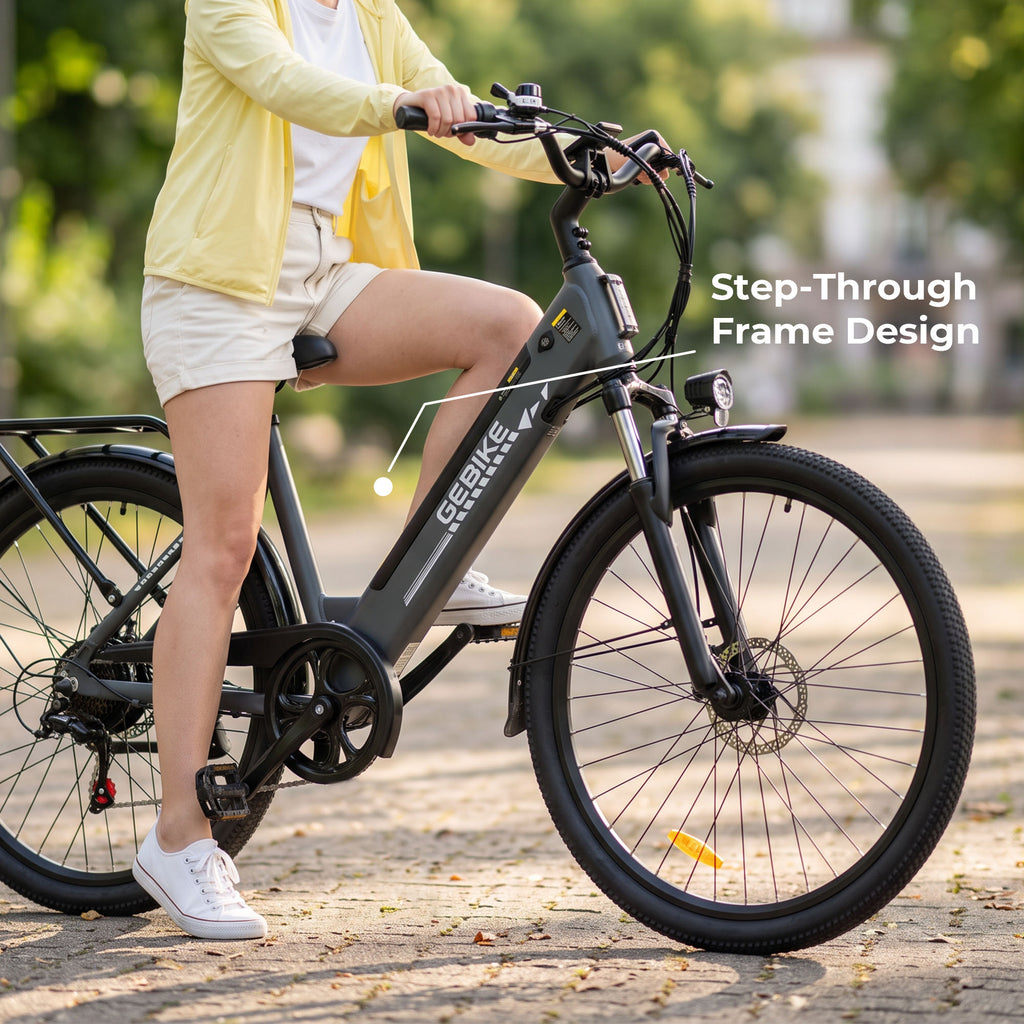 GEBIKEGLOBAL Gcity G03 Trekking Electric Bike 36V 13Ah 89km Range