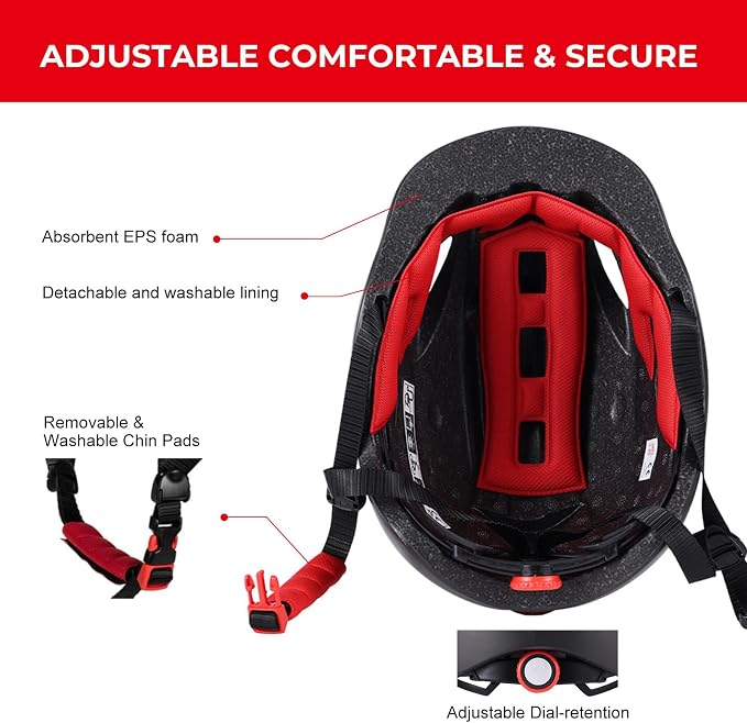 GEBIKEGLOBAL RideShield Cycling Helmet