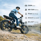 gebike-q8-fat-tire-electric-bike-250w-rated-500w-peak-20-all-terrain-e-moped-2191607 - GEBIKE